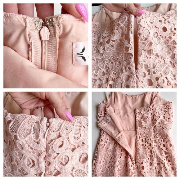 Nanette Lepore Floral Lace Sheath Dress - Picture 10 of 11